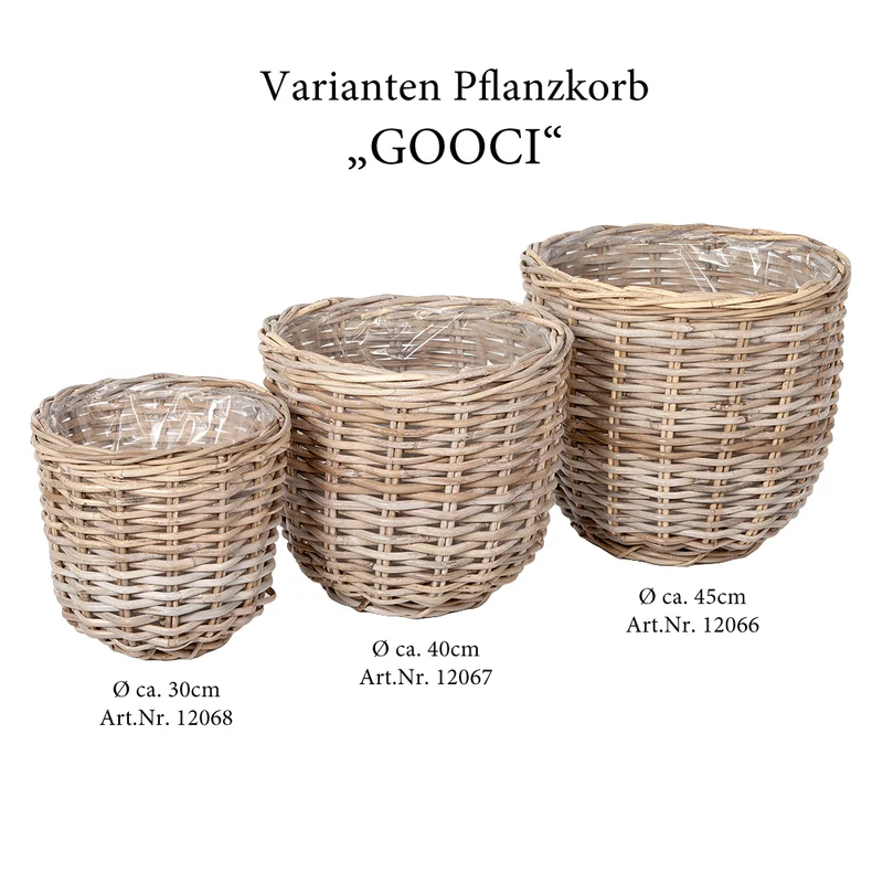 Pflanzkorb GOOCI ca. D30cm