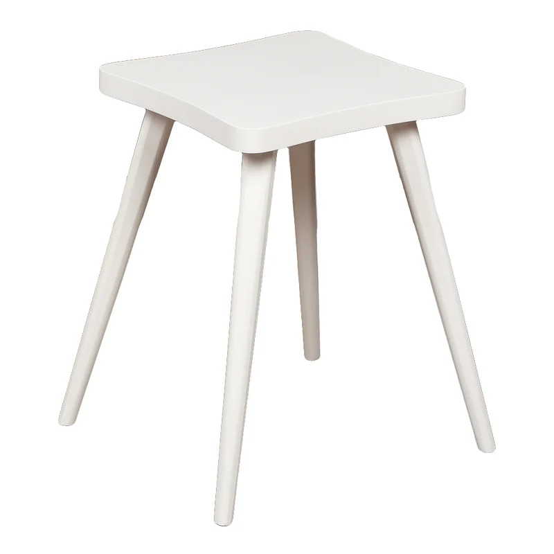 Moderner Beistelltisch UNO 35x50cm (BxH) Weiß