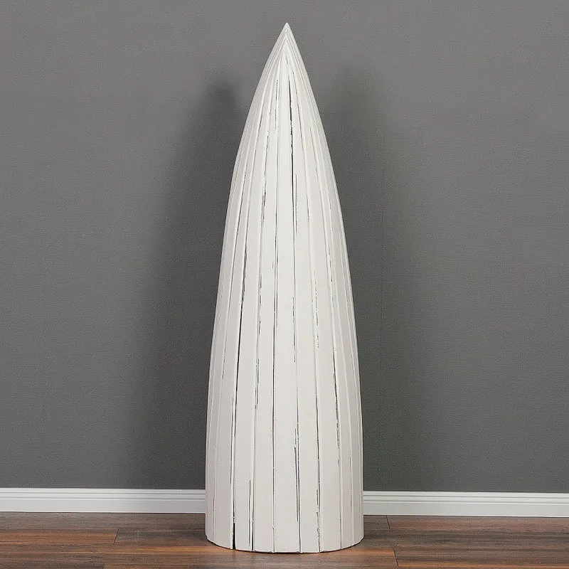 Massivholz Weinregal VINO ca. H150cm Antique-White Bootsregal