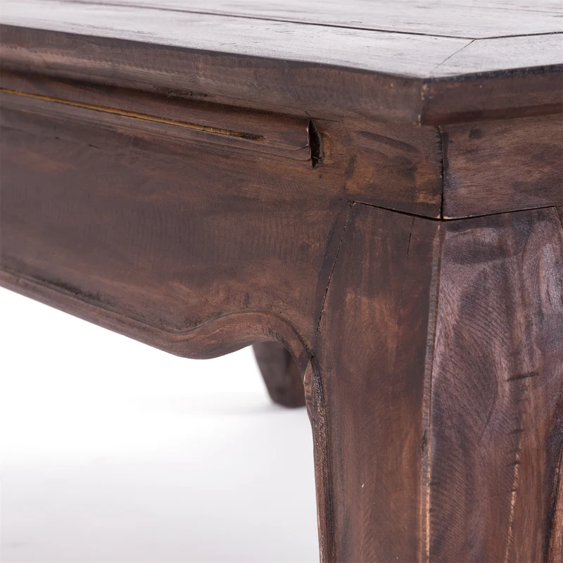 OPIUMTISCH "EAST" | 100x60cm (BxT), Mahagoni | Beistelltisch | Farbe: 03 dunkelbraun