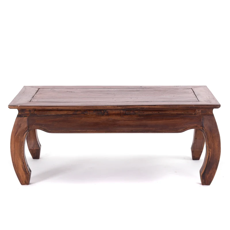 OPIUMTISCH "EAST" | 100x60cm (BxT), Mahagoni | Beistelltisch | Farbe: 02 hellbraun