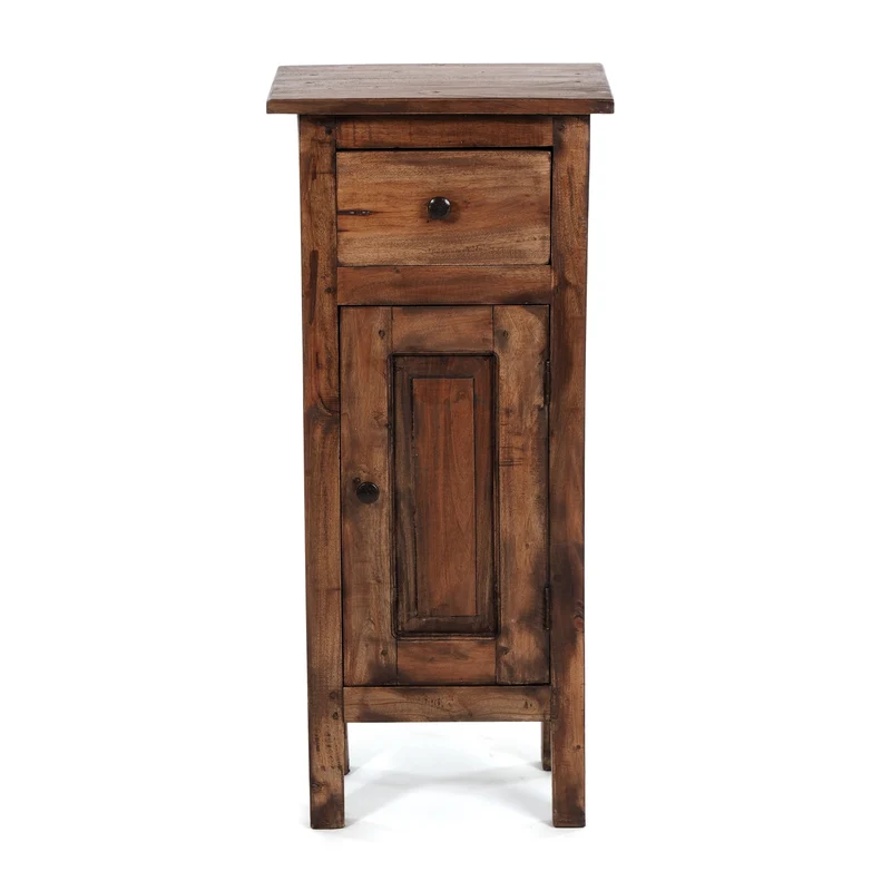 FLURSCHRANK "PLANT 80" | 80x36 cm (HxB) Mahagoni | Telefontisch | Farbe: 02 hellbraun