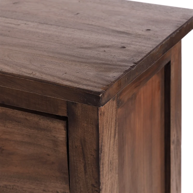 FLURSCHRANK "PLANT 80" | 80x36 cm (HxB) Mahagoni | Telefontisch | Farbe: 02 hellbraun