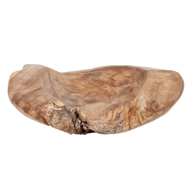 Schale PREMIUM BOWL Ø ca.: 40cm aus massivem Teak-Wurzelholz