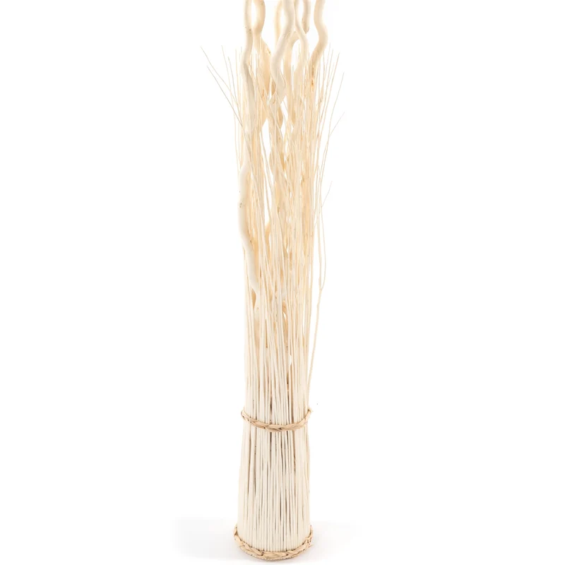 WEIDENBÜNDEL "NOVA" | 180x27 cm (HxB), Weidenholz | Paravent | Farbe: geblichen