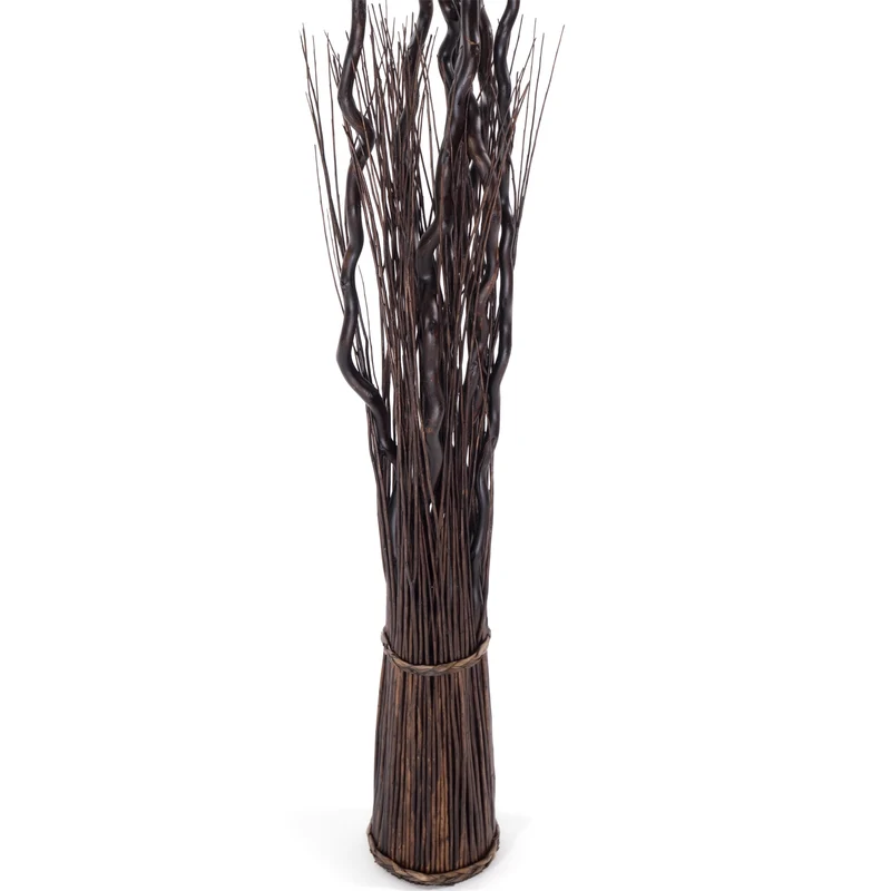 WEIDENBÜNDEL "NOVA" | 180x27 cm (HxB), Weidenholz | Paravent | Farbe: braun