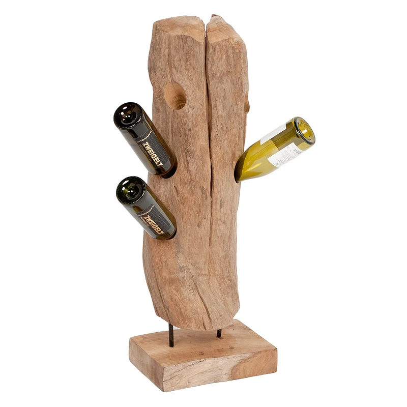 Flaschenhalter MUTIARIA ca. H60-70cm massives Teak