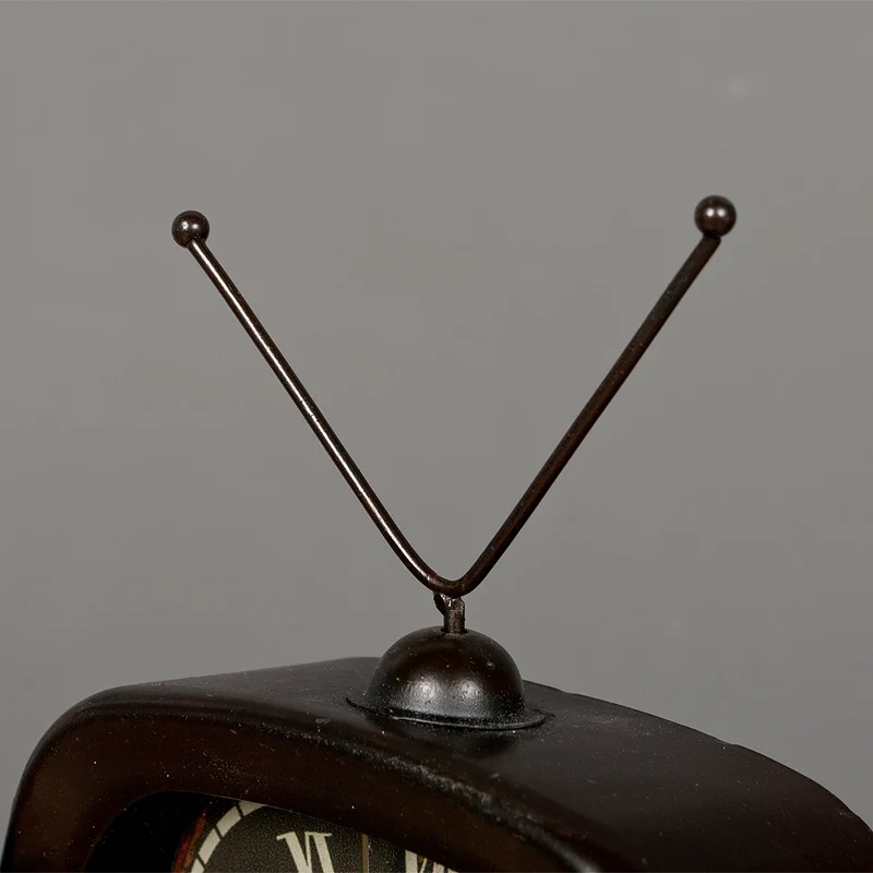 Originelle Vintage Tischuhr TIWI 30cm Retro Design