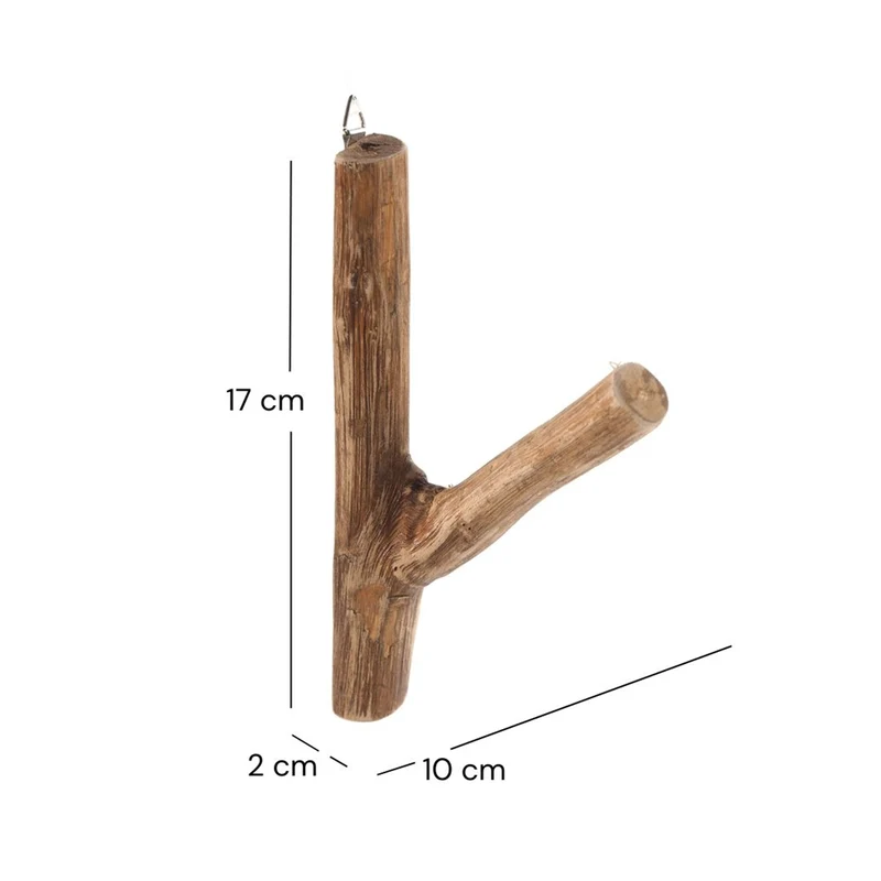 GARDEROBENHAKEN LIMB | Teakholz ca. 15cm(H) Garderobenhaken aus Ästen