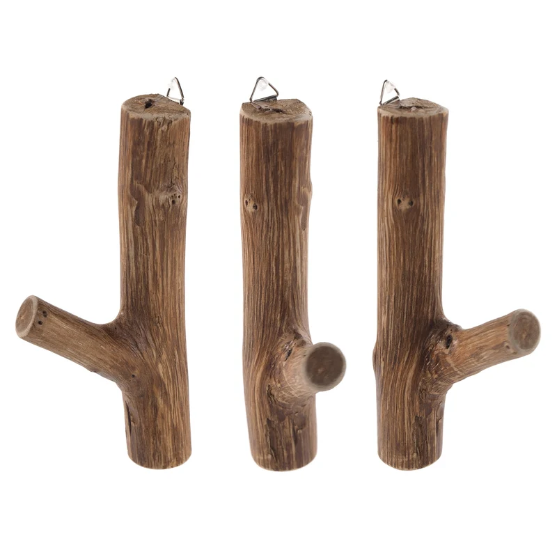GARDEROBENHAKEN LIMB | Teakholz ca. 15cm(H) Garderobenhaken aus Ästen
