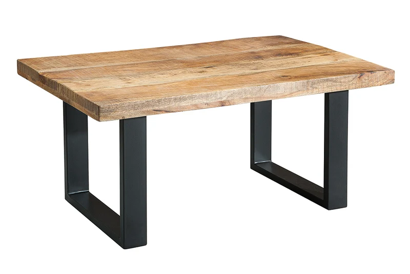 Massiver Couchtisch ARTE 100cm natural Mango-Holz