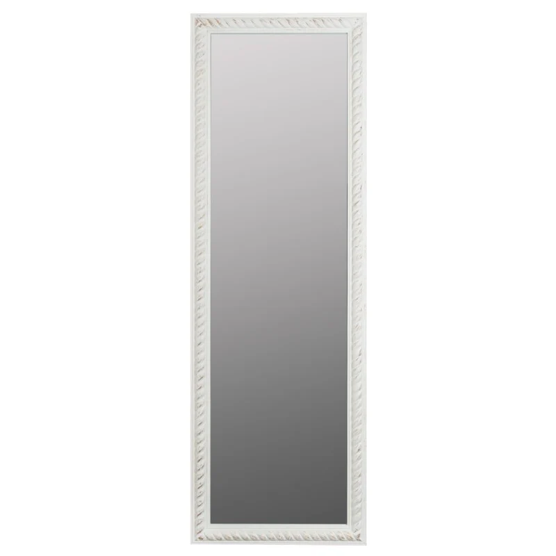 Traumhafter Spiegel MIRA 187x62cm antik-weiss Facette