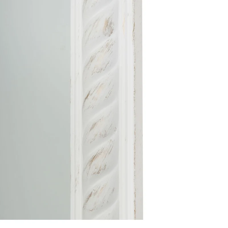 Traumhafter Spiegel MIRA 187x62cm antik-weiss Facette