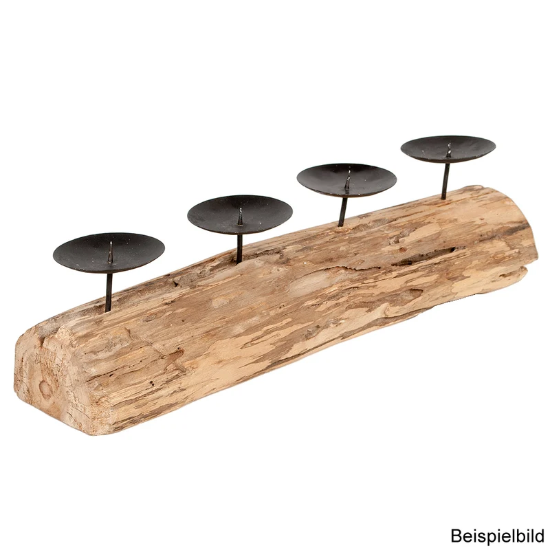 Kerzenhalter BRANCH ca. L50cm Natural Teak