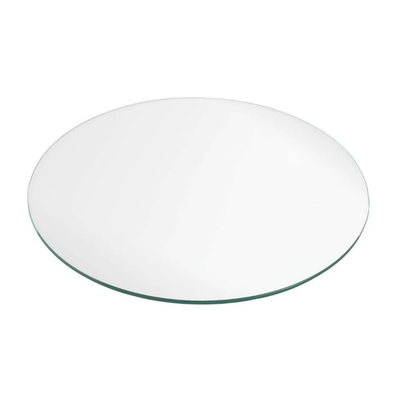 Glasplatte TERRY 40cm Rund 8mm Gehärtetes Glas Platzteller