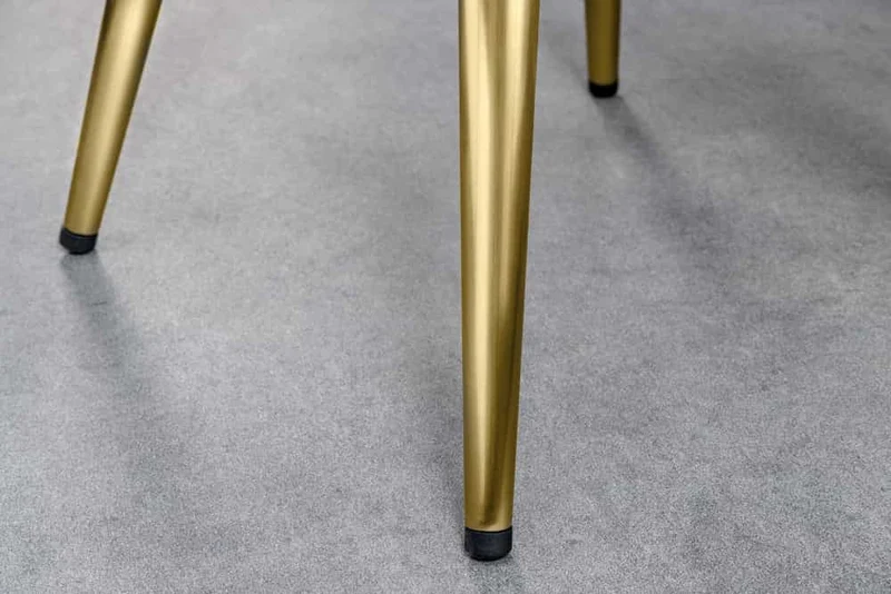 Urbaner Barhocker FABRICA gold schwarz höhenverstellbar Metall