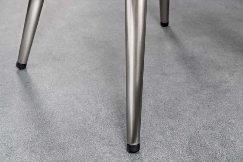 Urbaner Barhocker FABRICA Chrom gebürstet höhenverstellbar Metall