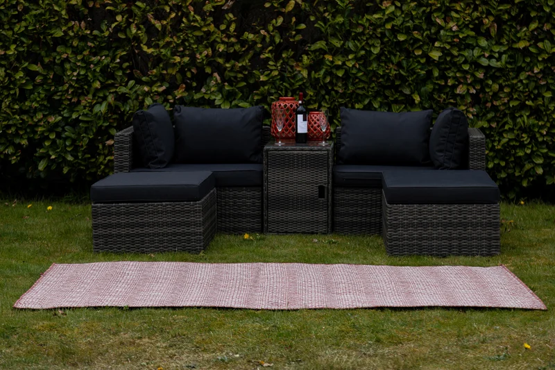 Teppich OUTDOOR CIATO Rechteckig Rostrot 150x245 cm