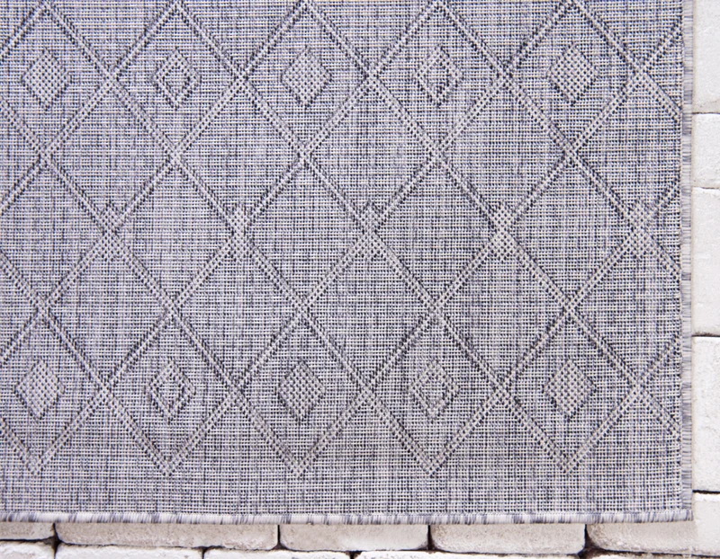 Teppich OUTDOOR CIATO Rechteckig Hellgrau 150x245 cm Indoor/Outdoor