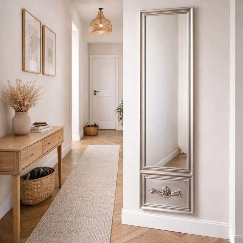 Spiegel IMPRESS silber 160x50cm