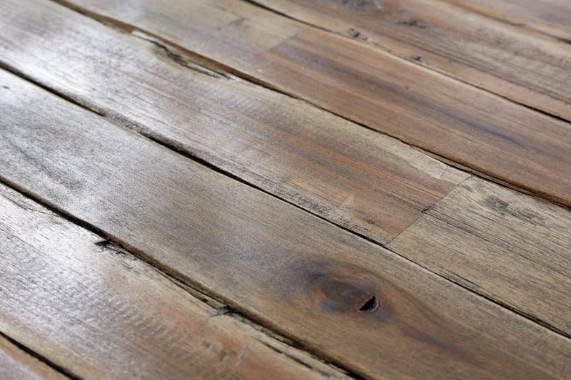 Industrie-Look Esstisch ALINA 160cm living-brown Akazie Metallbeine