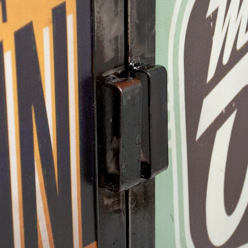 Highboard LOGAM-DIESEL ca. H145cm recyceltes Metall