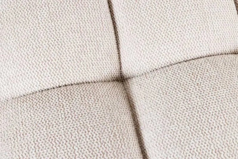Moderne Sitzbank LYON 165cm mit Lehnen champagner beige
