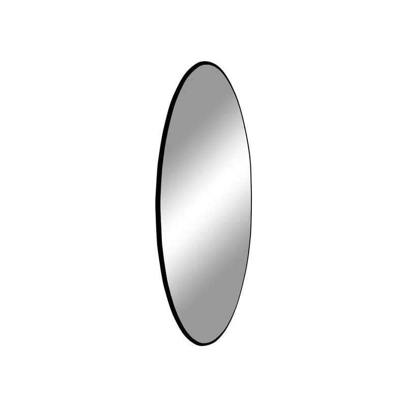 Moderner Spiegel BARCA schwarz Ø80 cm Aluminium