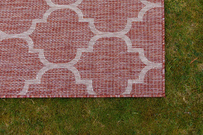 Teppich OUTDOOR CIATO Rechteckig Rostrot 150x245 cm