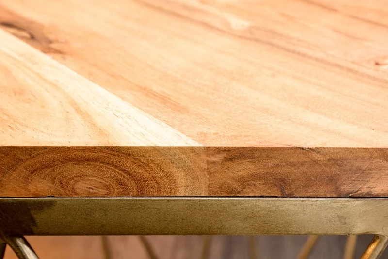 Exklusiver Beistelltisch BIJOUX ca.50cm natur Akazie
