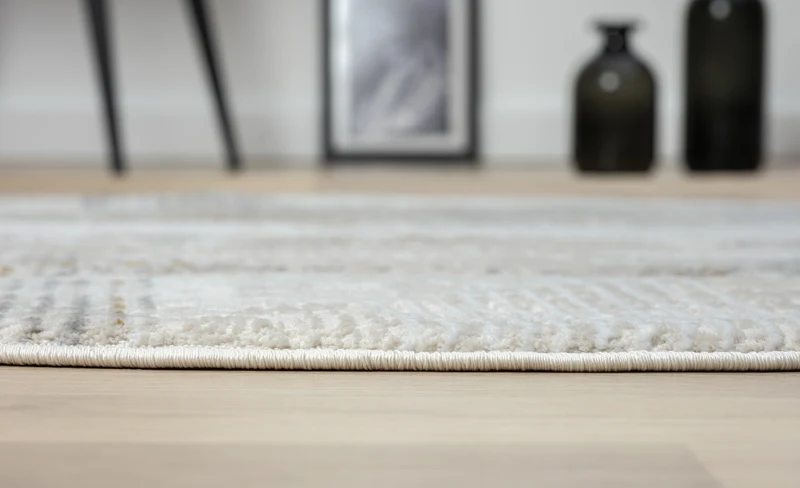 Teppich LONTANO rund Creme-Multi 120 x 120 cm