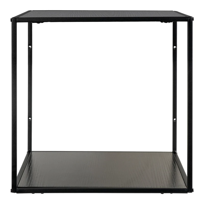 Modernes Wandregal LEVEN schwarz