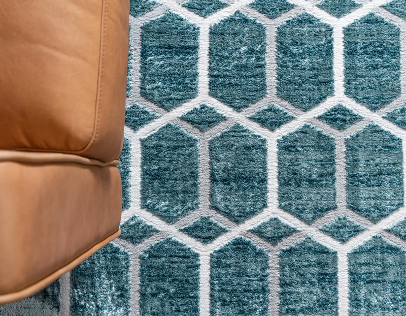 Teppich "TiTan Trell" Rechteckig Blau 150x245 cm