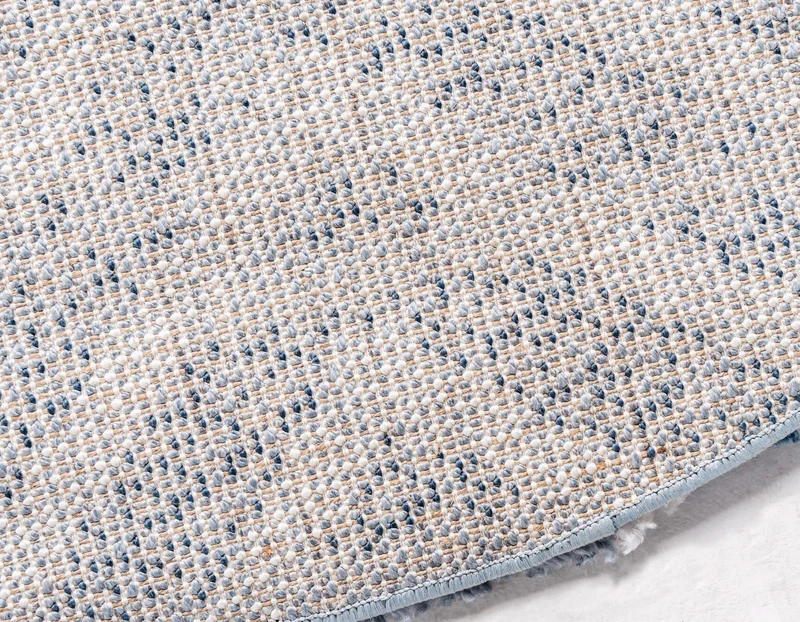 Teppich "Top Shag" Rund Blau 100x100 cm