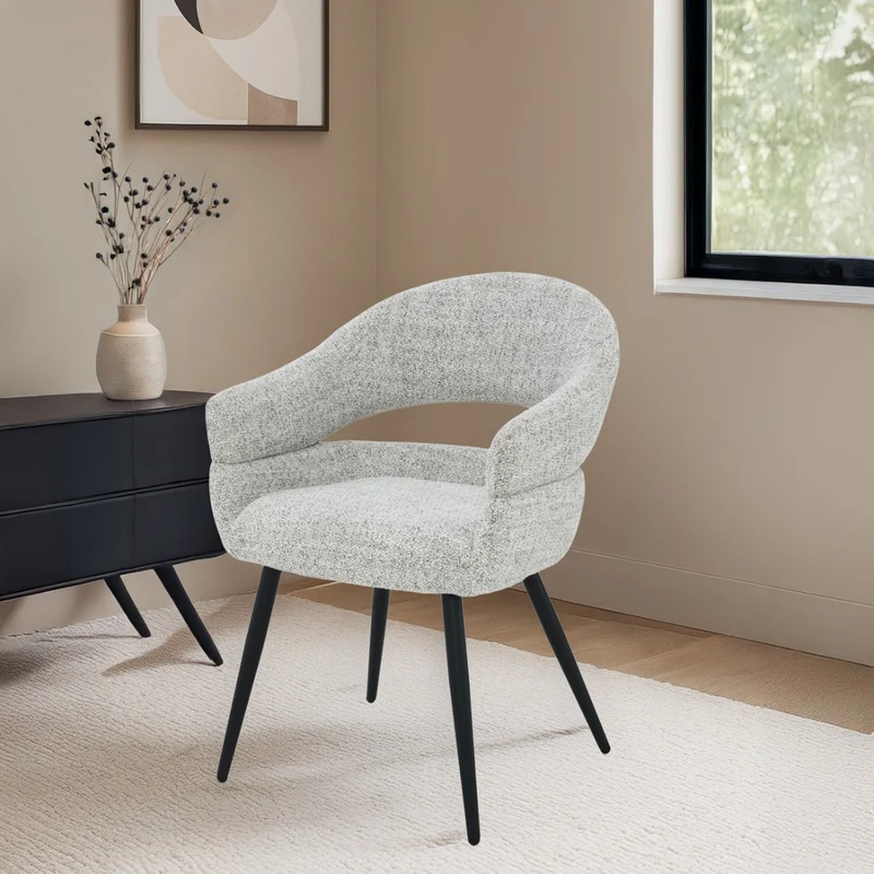 Stuhl beige-grau, Esszimmerstuhl beige