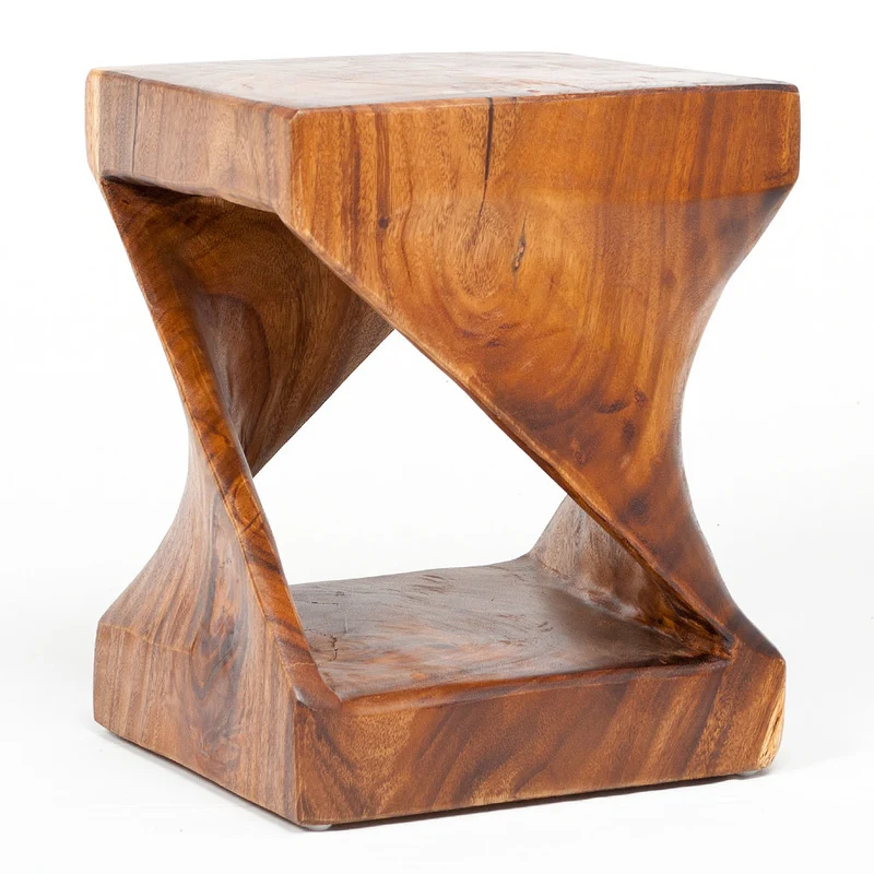 Desihn Beistelltisch MILLENIUM ca. H45cm Suar Massivholz