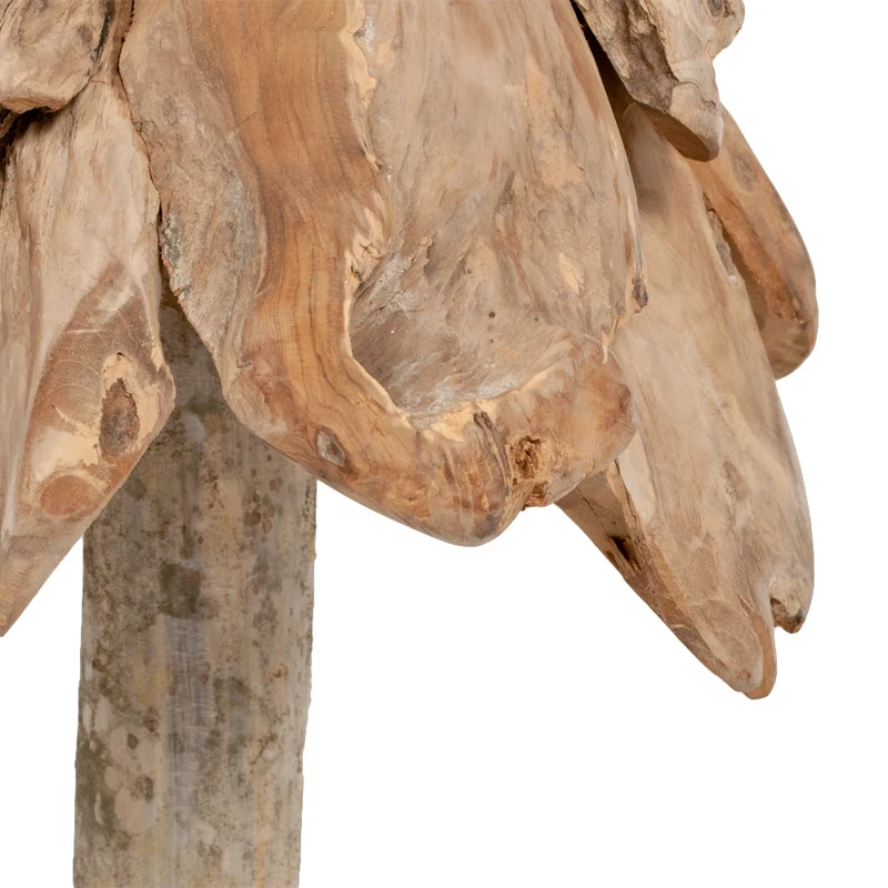 Teak Deko Baum BOOM ca. H100cm Tannenbaum Massivholz