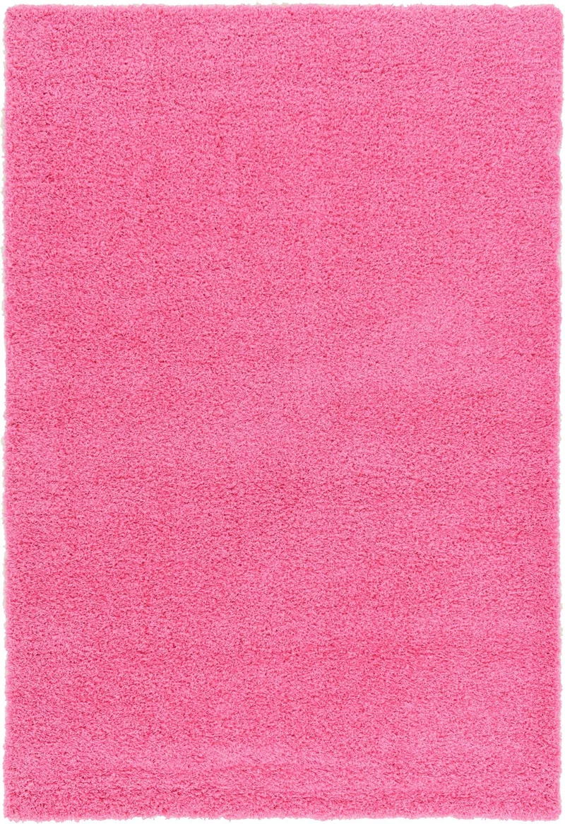 Teppich HIGH-FLOR Rechteckig Pink diverse Größen