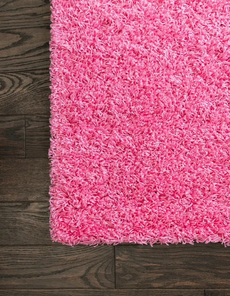 Teppich HIGH-FLOR Rechteckig Pink diverse Größen