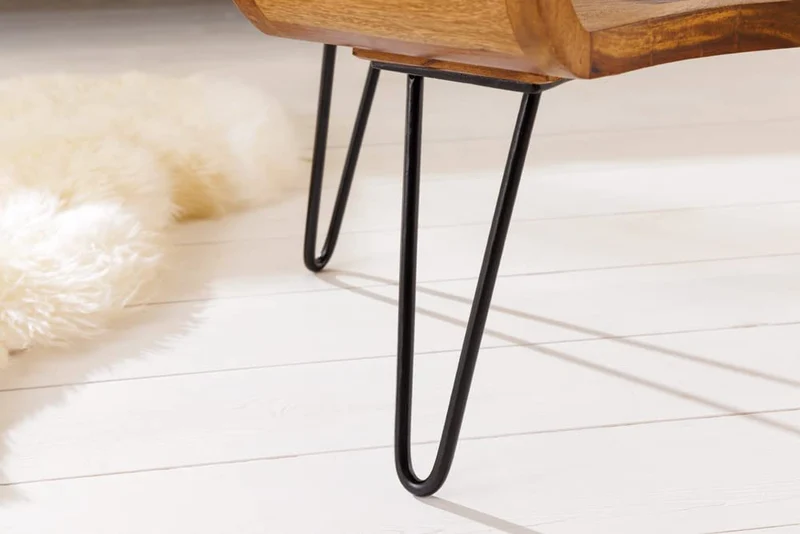 Design Couchtisch LIVE-RANIC ca.100cm Massivholz Palisander