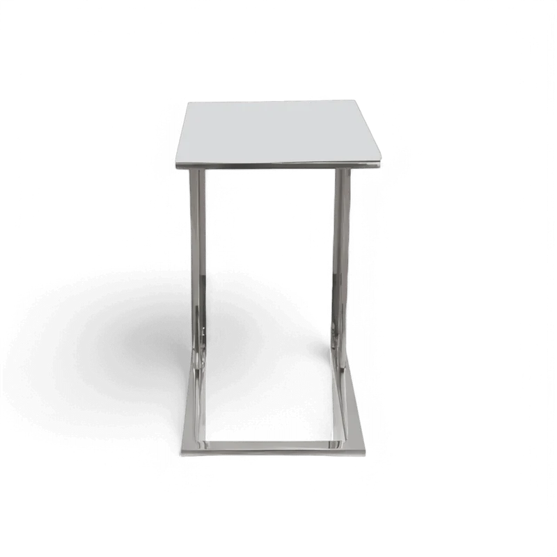 Khloe Side Table White
