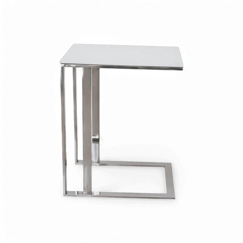 Khloe Side Table White