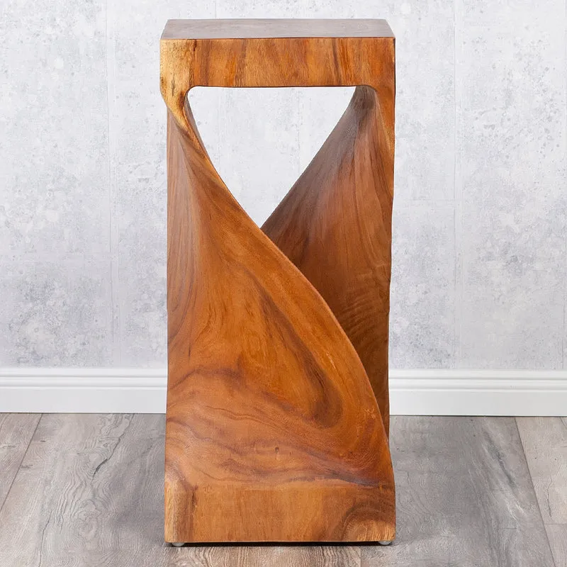 Design Beistelltisch MILLENIUM ca. H65cm Suar Massivholz