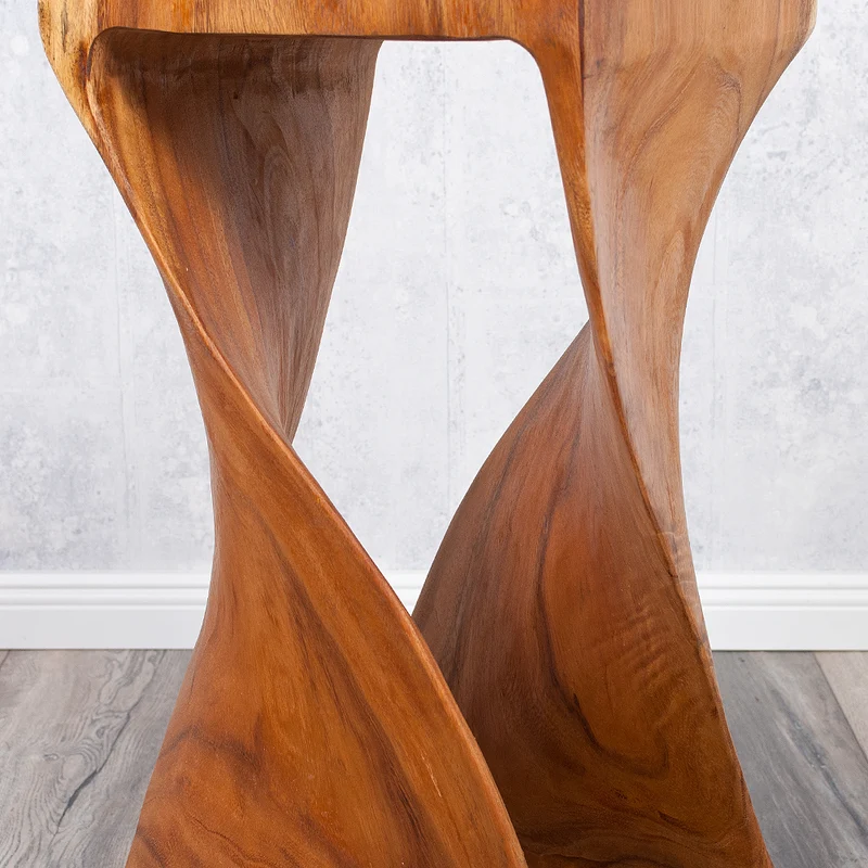 Design Beistelltisch MILLENIUM ca. H65cm Suar Massivholz