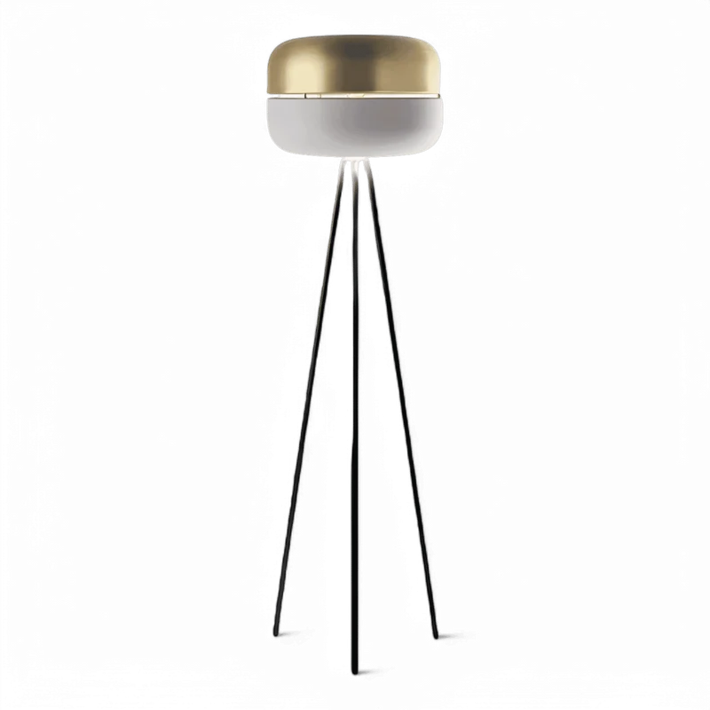 Alamo Floor Lamp Matte Gray