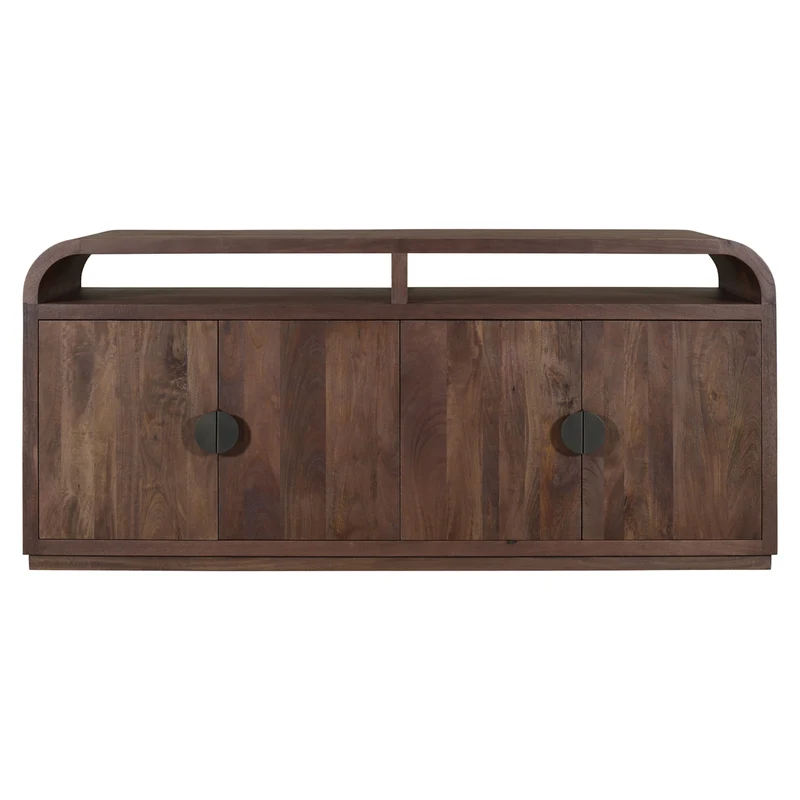 Sideboard braun Holz, Anrichte braun Holz, Breite 180 cm