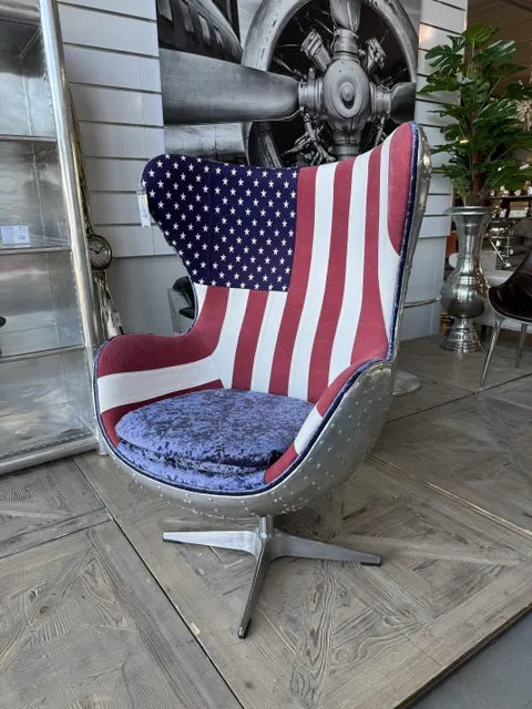 Sessel America Aluminium, Design Sessel Airplane