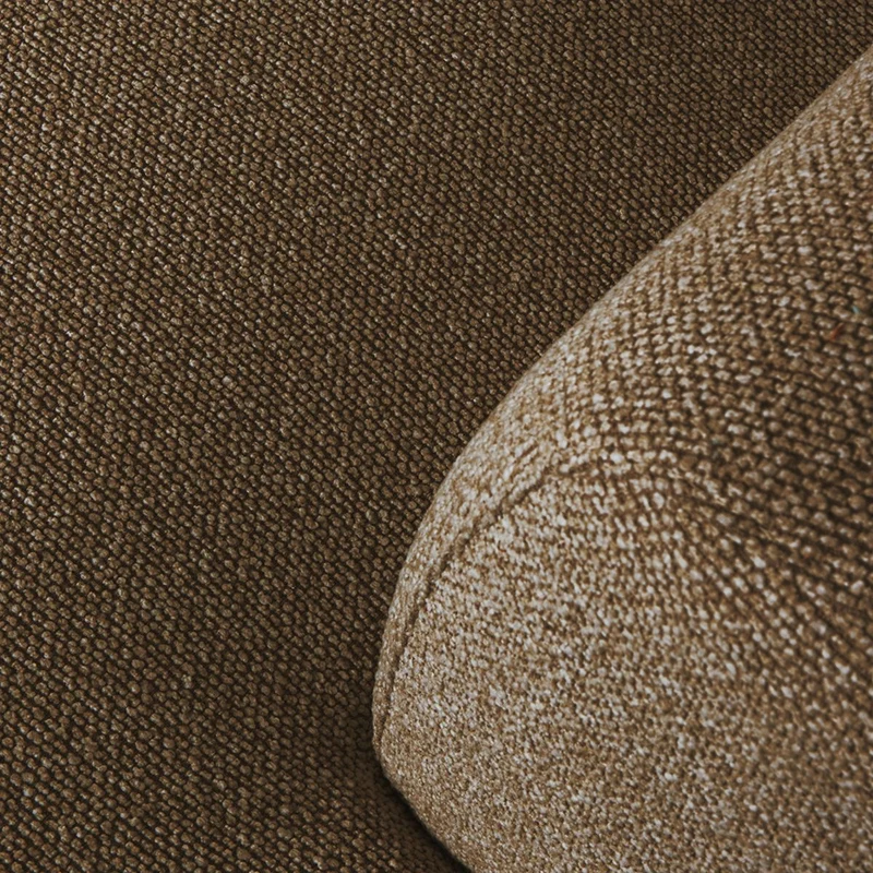 Halbrundes Sofa coral, rundes Sofa terracotta modern, Lounge-Sofa halbrund terracotta, Breite 350 cm