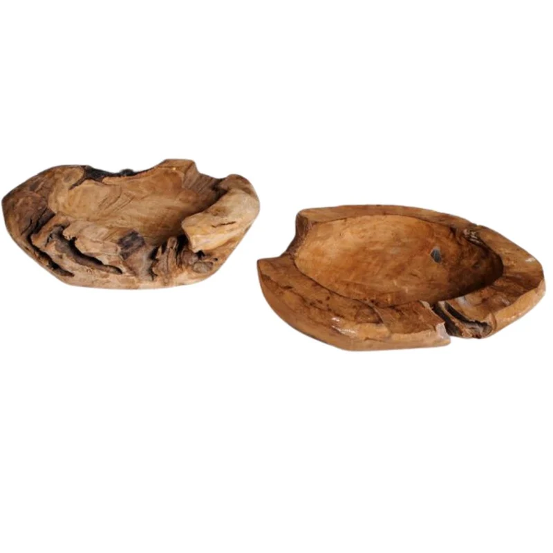 Schale PREMIUM BOWL Ø ca. 30cm Teak-Wurzelholz