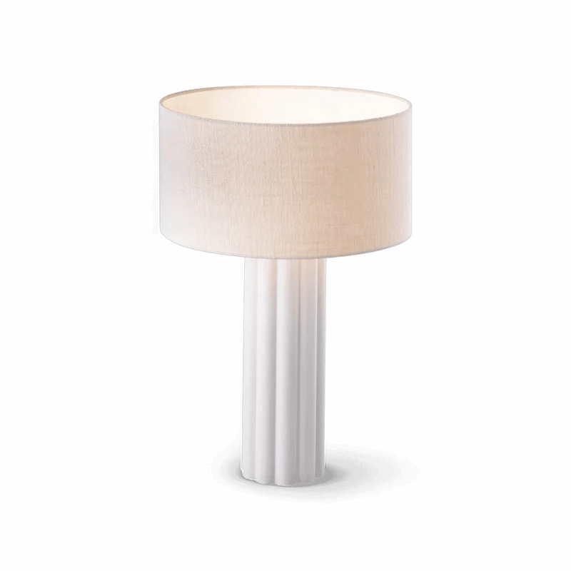 Oasis Off White Table Lamp